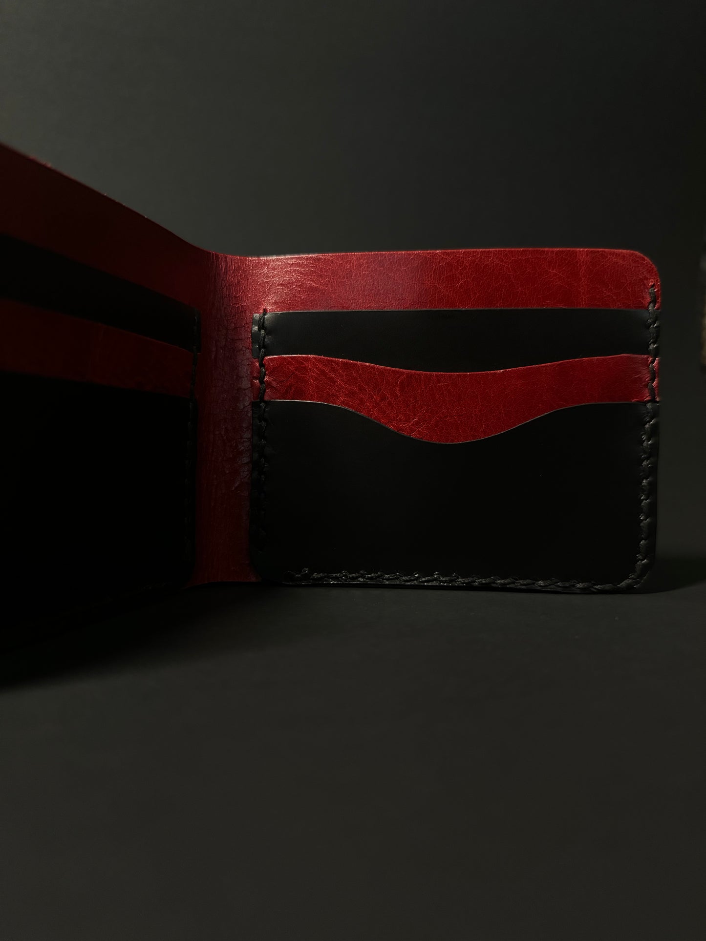 Musa’s Red&Black Bifold Wallet