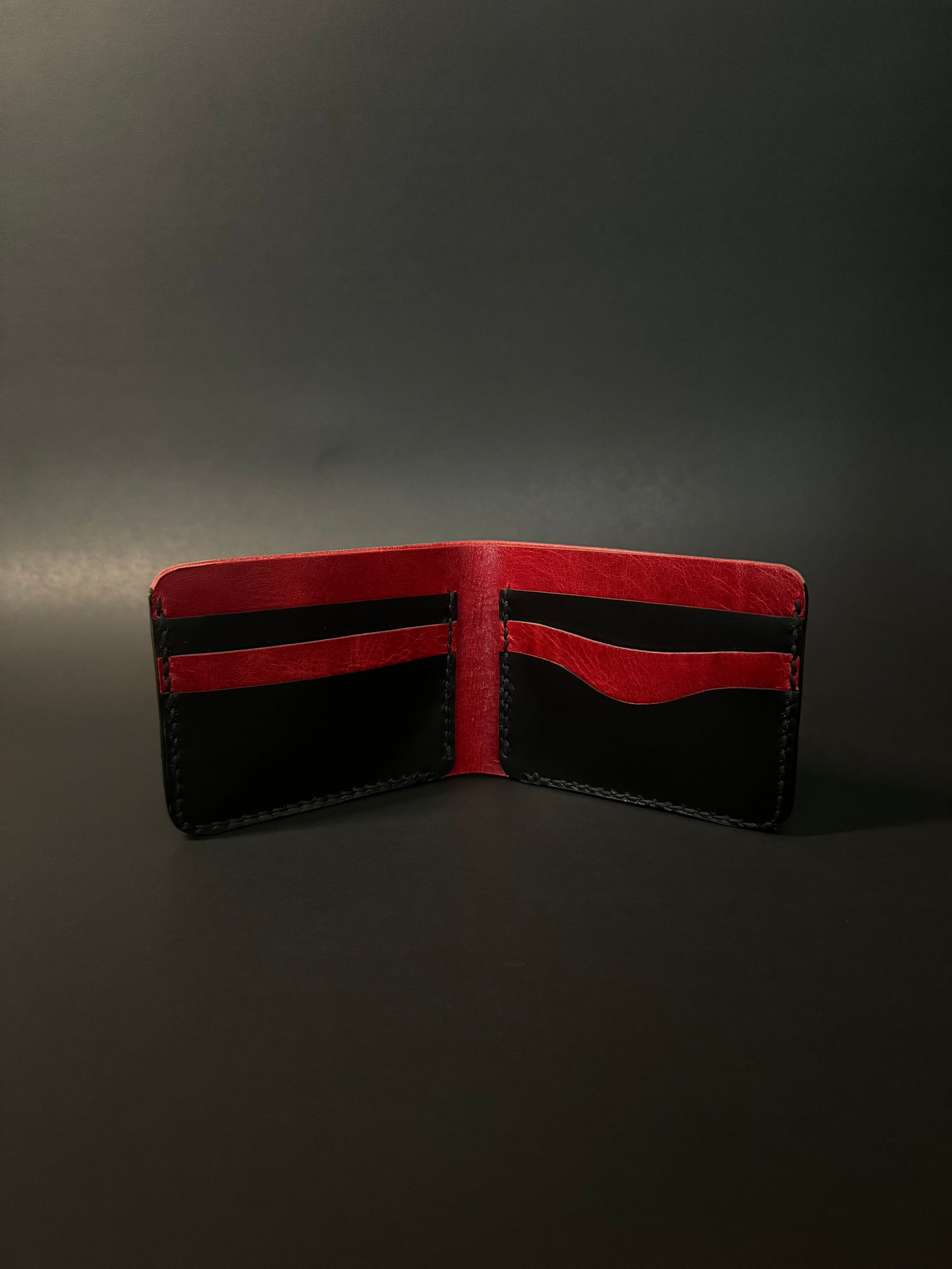 Musa’s Red&Black Bifold Wallet